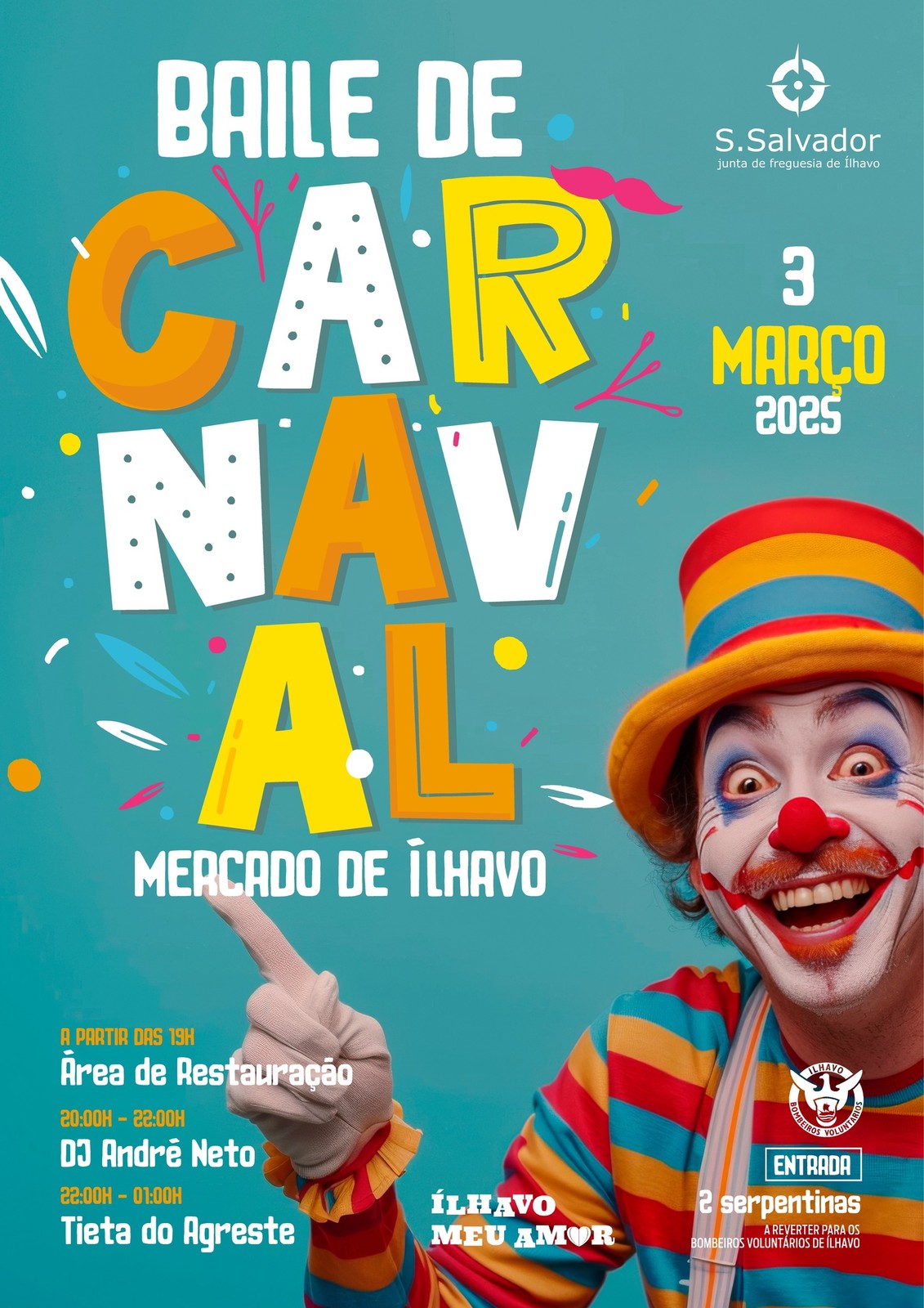 Baile de Carnaval no Mercado de Ílhavo