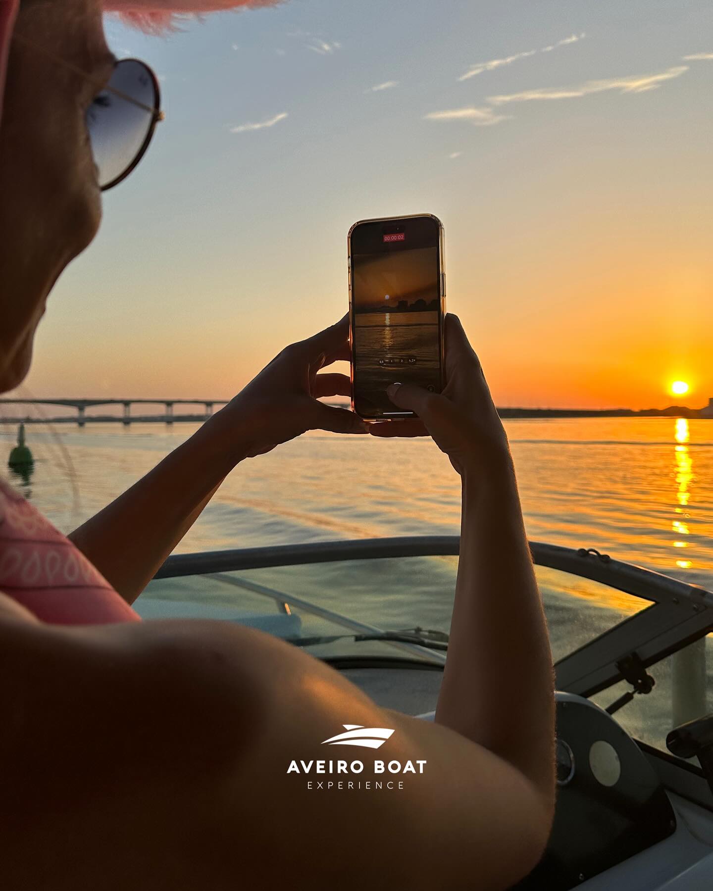 Sunset Lovers com a Aveiro Boat Experience